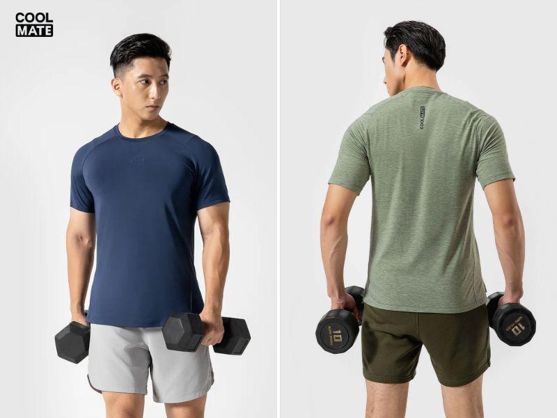 Chọn cotton cho các trang phục tập gym giúp thấm hút mồ hôi tốt hơn