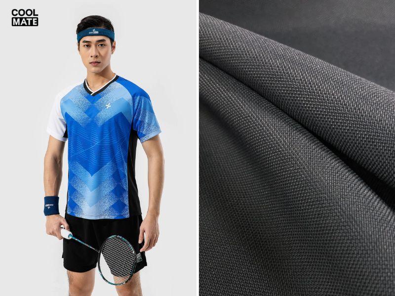 Vải Polyester cực thích hợp để sử dụng với các bộ môn bơi lội, điền kinh, cầu lông và gym