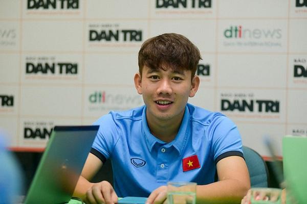 Trần Minh Vương trong đội tuyển U23 Việt Nam