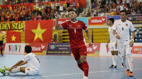 Hình ảnh đồng hồ bấm giờ trong trận đấu Futsal