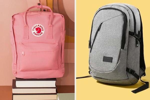 Hình ảnh cận cảnh một chiếc backpack