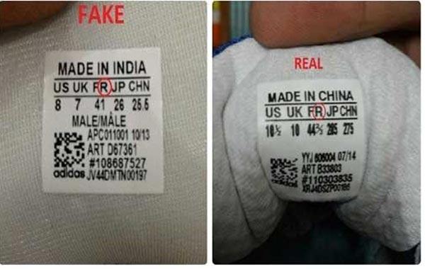 làm thế nào để phân biệt giày adidas chính hãng