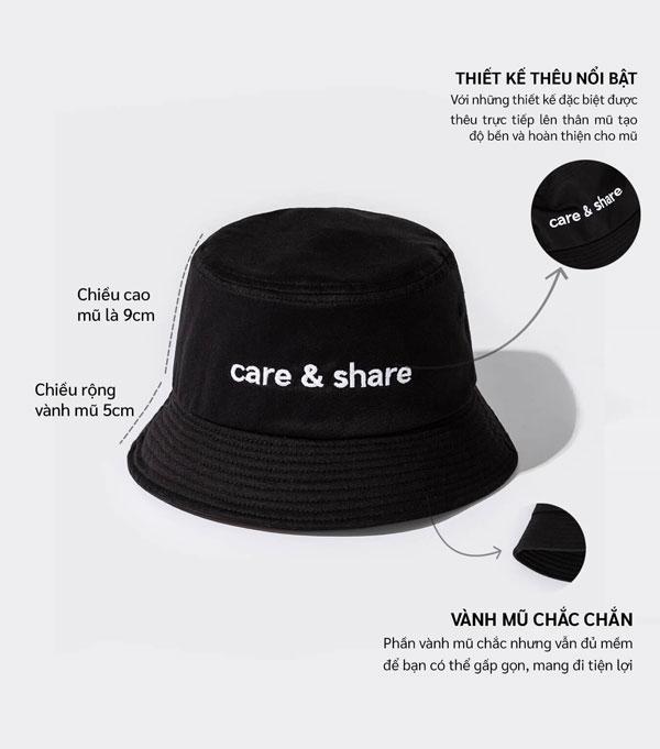 Mũ bucket Care & Share Coolmate