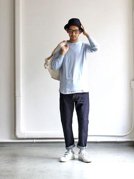 Phối đồ phong cách Minimalism với mũ bucket
