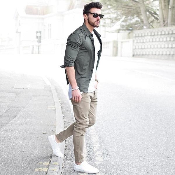 Phong cách smart casual tạo nên hình tượng một chàng trai trưởng thành