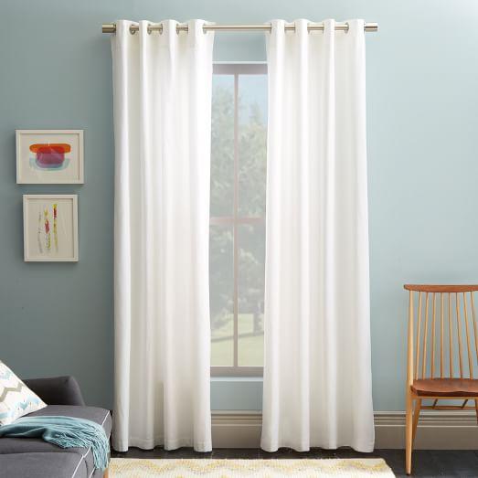 Rèm cửa bằng vải canvas