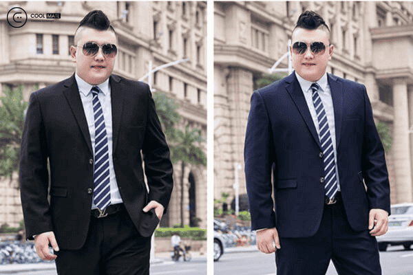 Áo blazer giúp che khuyết điểm bụng mỡ và tạo vẻ lịch lãm