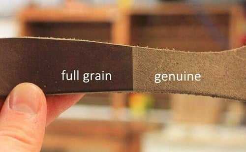 Da Genuine Grain - da thật nhưng chất lượng thấp nhất trong các loại da thật