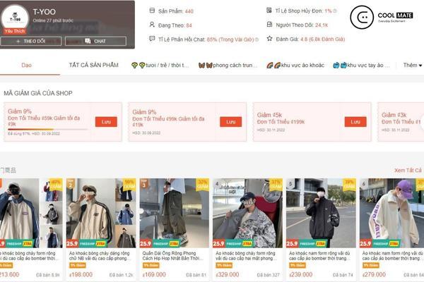 T - YOO - Local Brand Trung Quốc trên Shopee