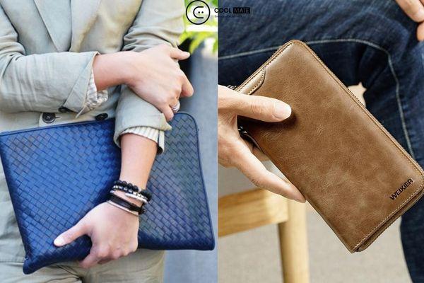 So sánh kích thước Clutch và Wallet
