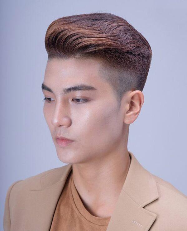 Đây là style tóc gọn gàng, tối giản, nên toàn bộ đường nét gương mặt sẽ được lộ rõ và tôn lên