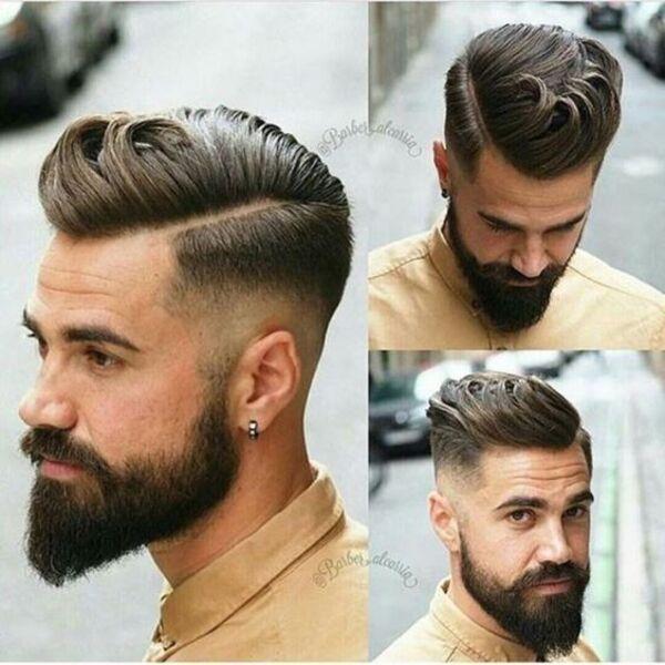 Mẫu tóc quốc dân undercut khi được kết hợp cùng kiểu tóc side swept tạo nên một style vừa cổ điển lại vừa hiện đại