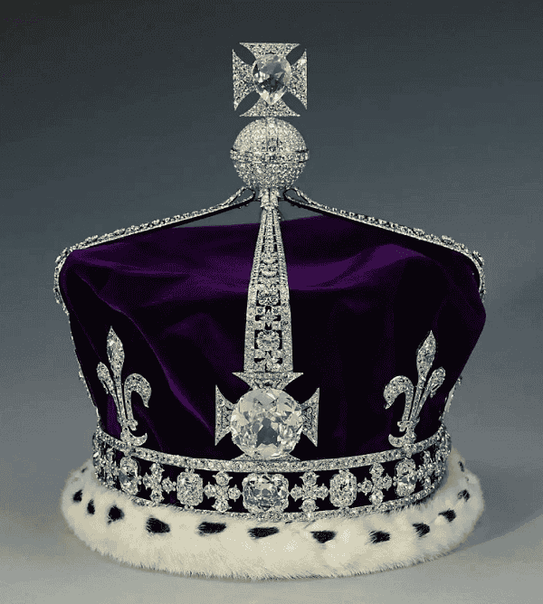 Koh-i-Noor trên vương miện Hoàng gia Anh