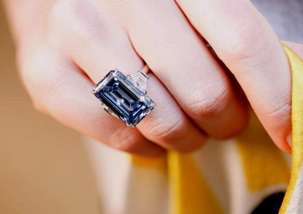 The Oppenheimer Blue Diamond - viên kim cương màu xanh đẹp nhất