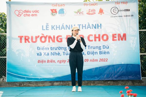 khánh thành điểm trường trung dù coolmate sức mạnh 2000 giang ơi