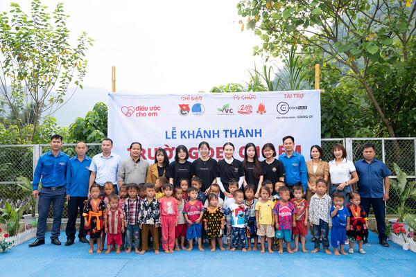 khánh thành điểm trường trung dù coolmate sức mạnh 2000 giang ơi
