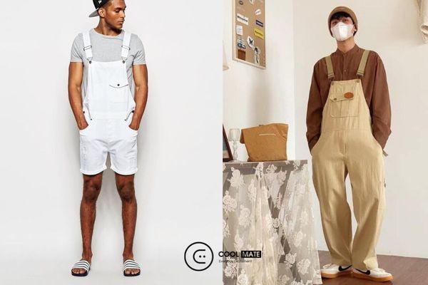 Quần yếm lửng là sự lựa chọn hợp lý cho những ngày hè nóng nực.