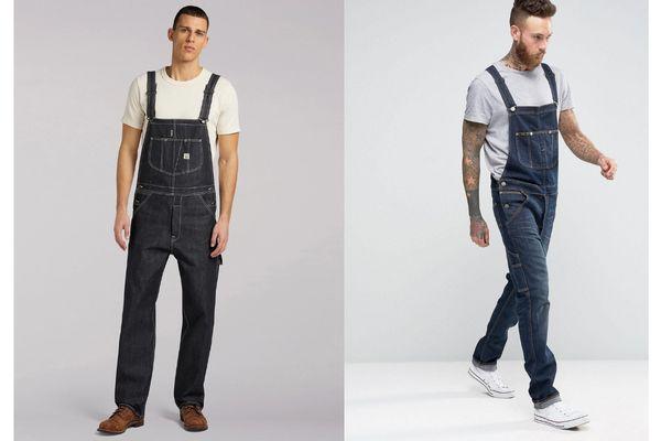Quần yếm nam denim tại Levi’s mang dáng vẻ khỏe khoắn, năng động, có chút bụi bặm và cực kỳ nam tính.