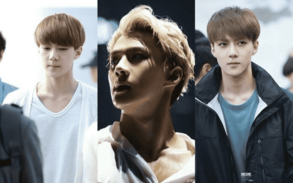 Sehun (EXO) với xương quai xanh đẹp