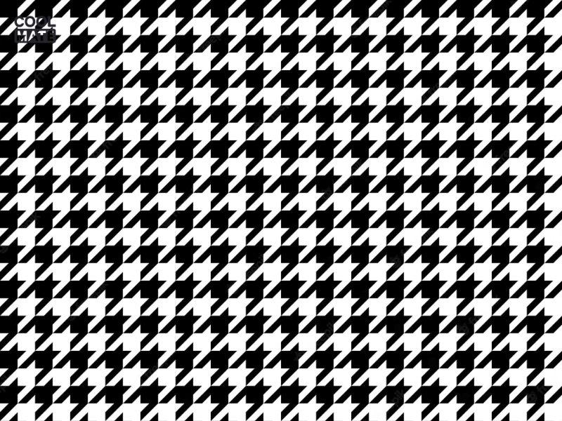 Họa tiết caro Houndstooth