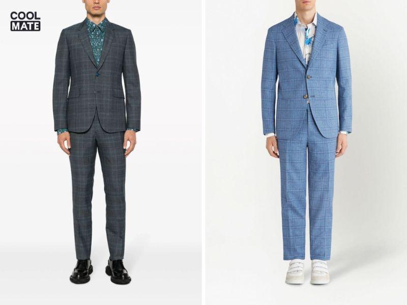 Suit kẻ caro