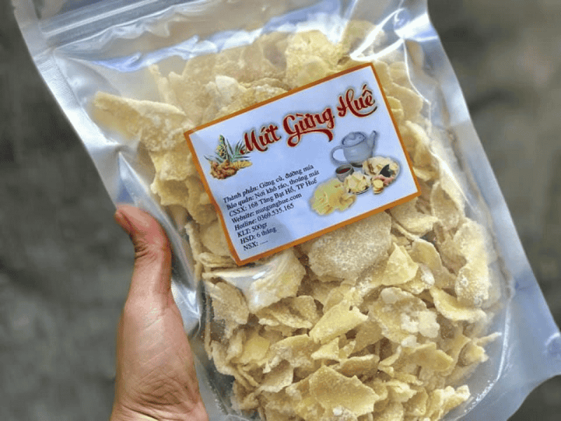 Mứt gừng 