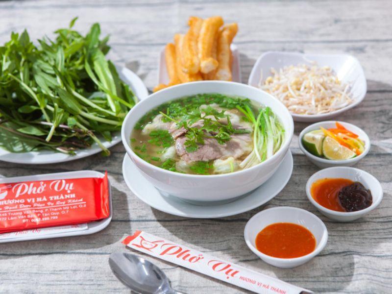 Phở Vụ - một quán phở phải thử khi đến Quận 7