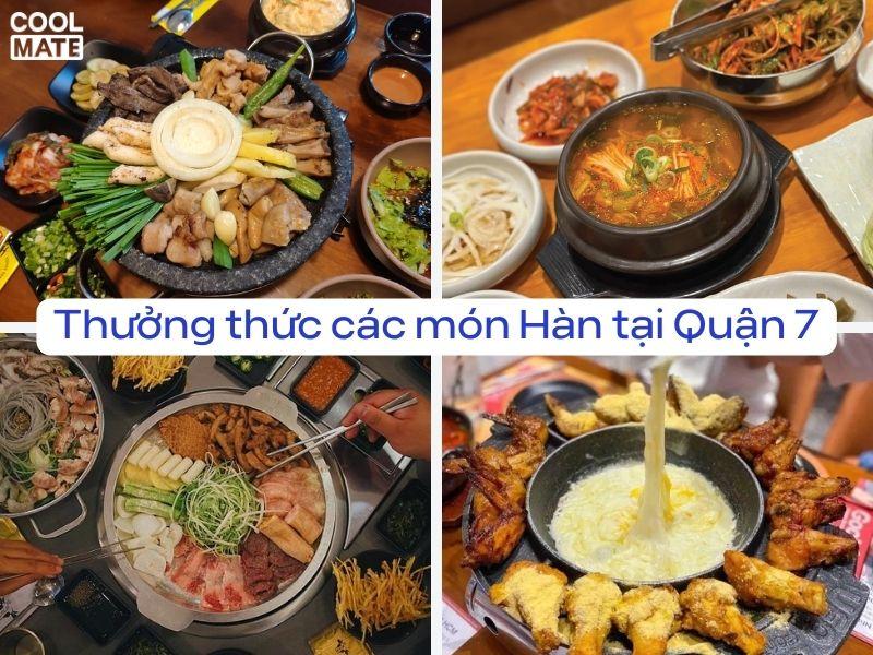Đừng quên các món ăn Hàn Quốc tại Quận 7 nhé