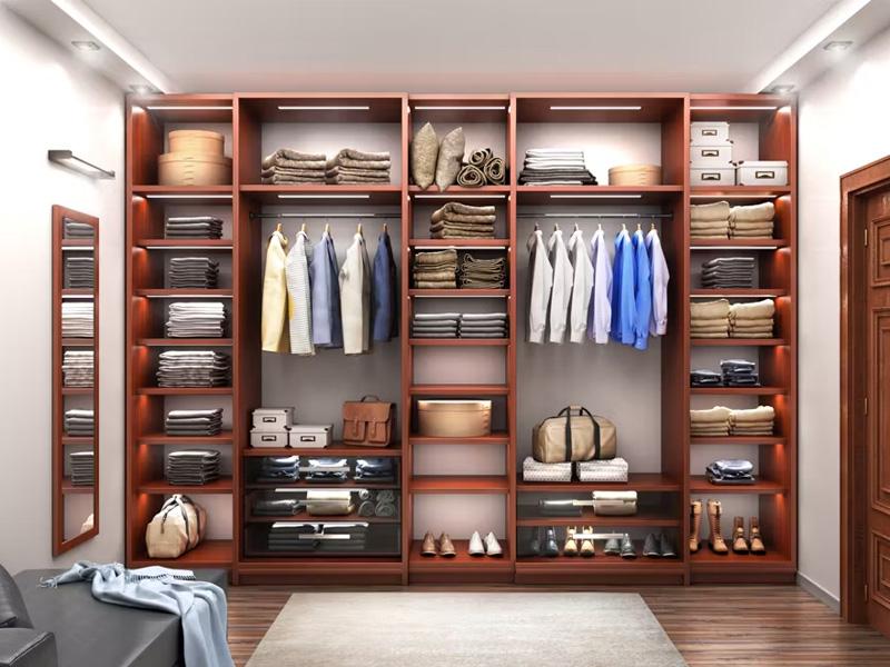 Sắp xếp lại tủ quần áo
