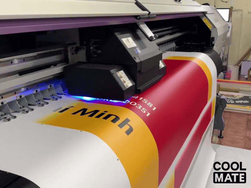 In UV cuộn cho các loại vật liệu mềm