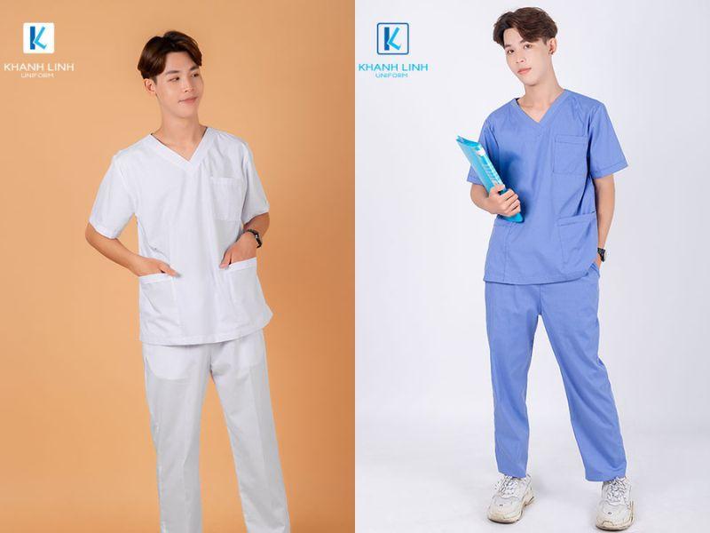 đồng phục lễ tân nha khoa đẹp