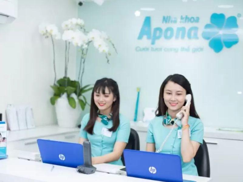đồng phục lễ tân nha khoa