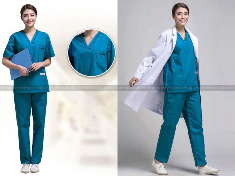 các mẫu đồng phục lễ tân nha khoa