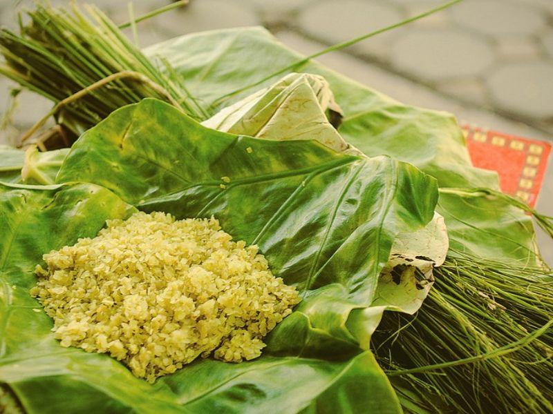 Cốm làng Vòng