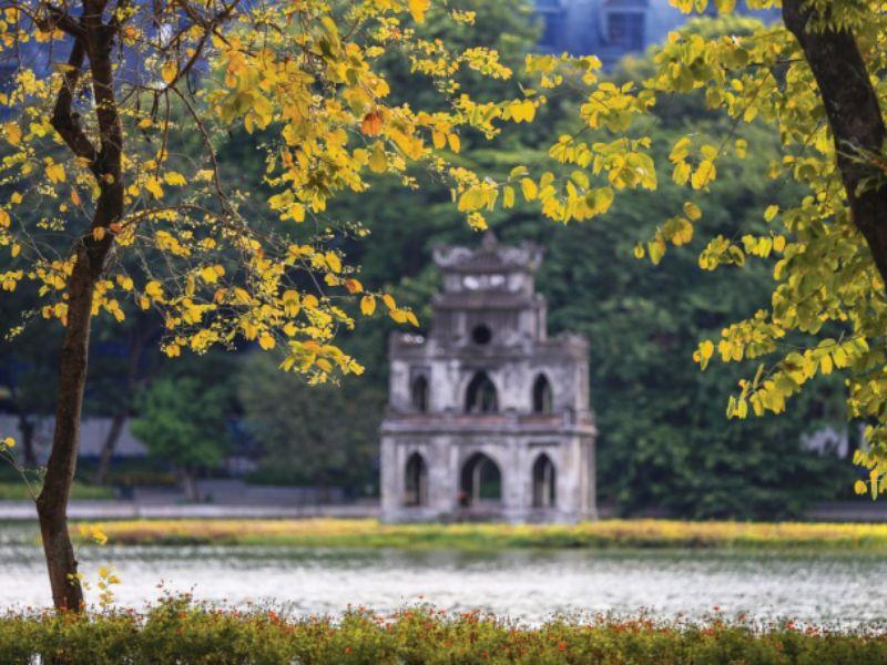 Hồ Gươm mùa thu