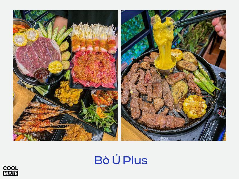 Những phần ăn hấp dẫn tại Bò & Ú Plus Quận 7