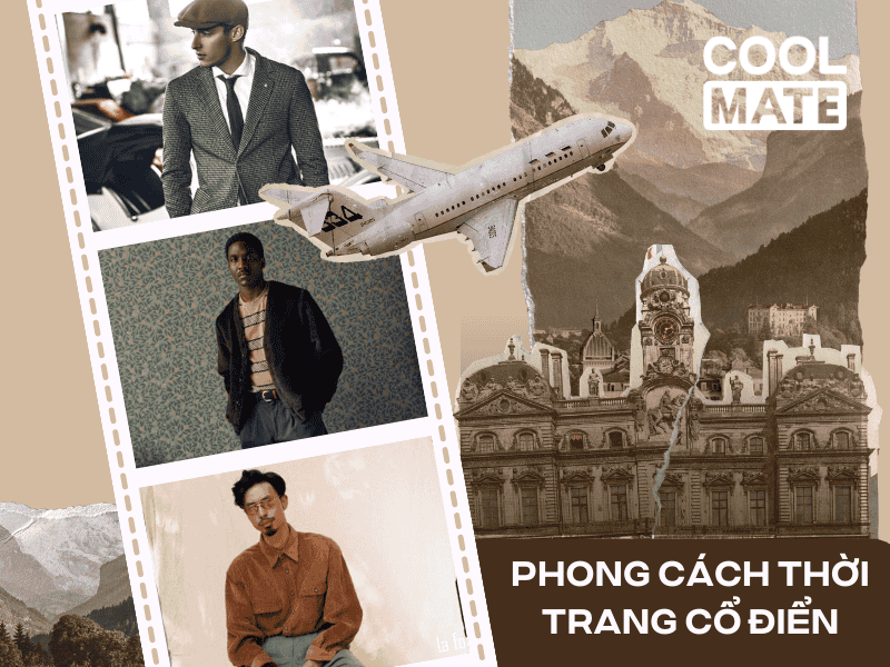 Ví dụ về trang phục Retro, lấy cảm hứng từ thời trang Vintage