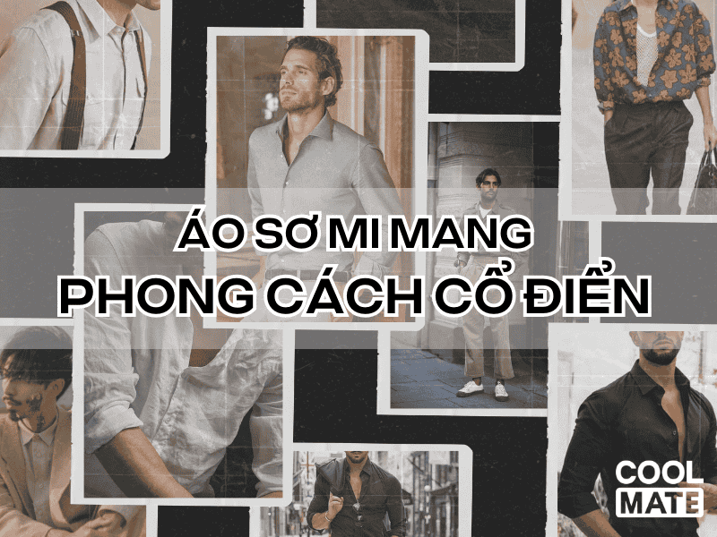 Áo sơ mi phong cách cổ điển