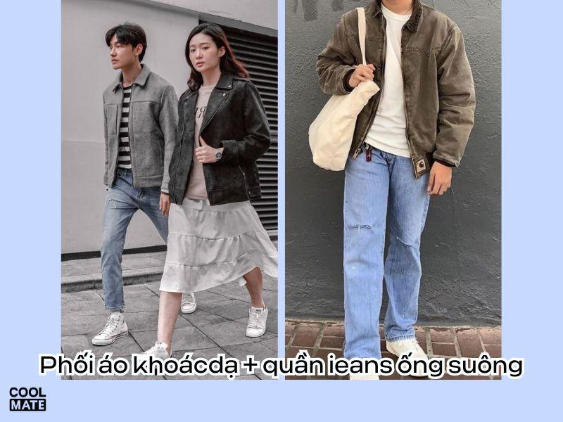 Mix cùng áo khoác dạ thật cool và phong cách 