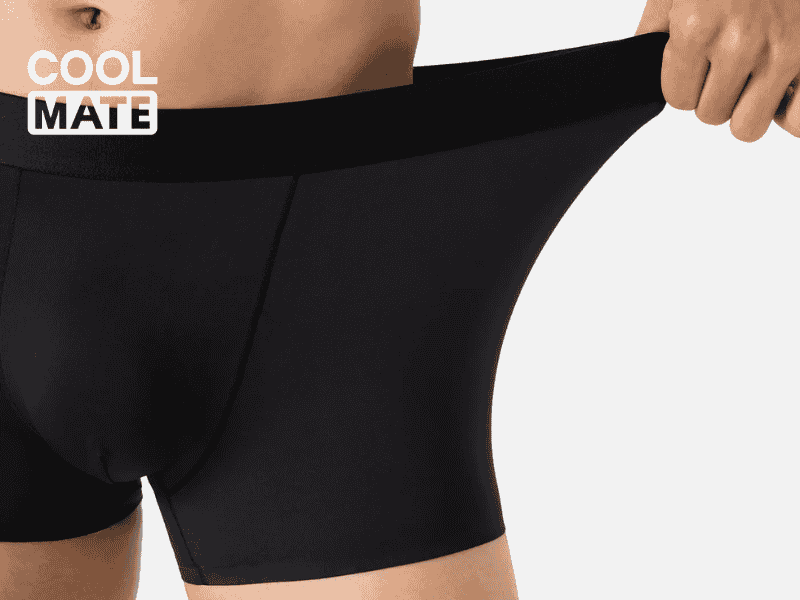 Quần lót nam thun lạnh Trunk Boxer - sản phẩm được tìm kiếm nhiều tại Coolmate