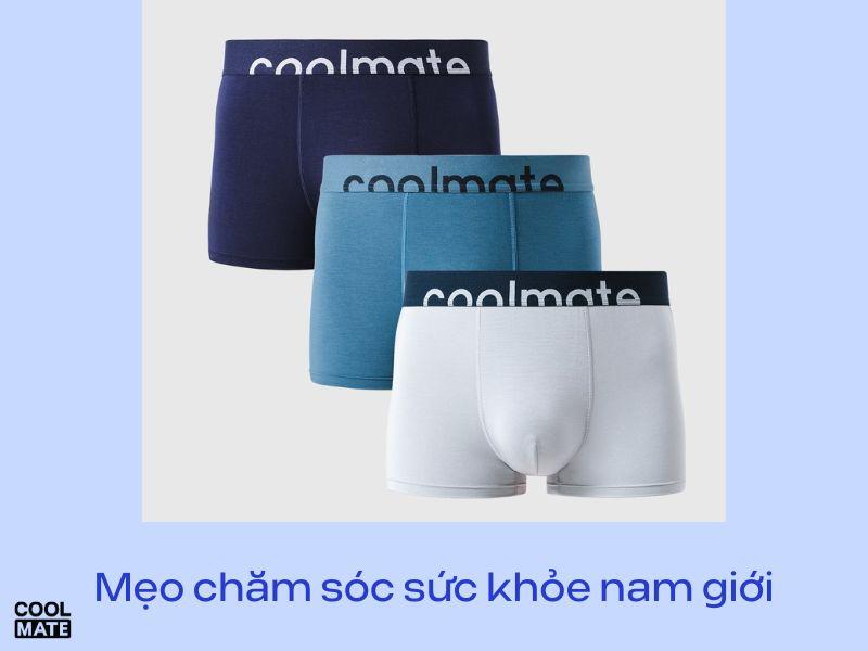 Lưu ý bảo quản quần lót nam