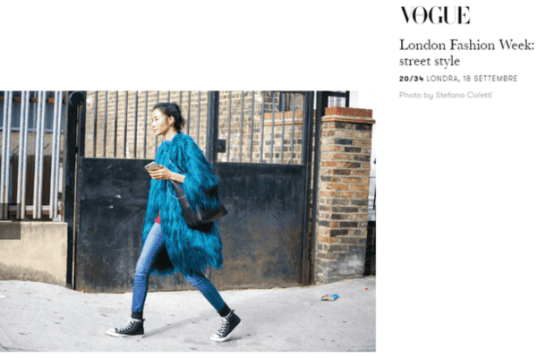 Hoàng Thùy trên tạp chí Vogue