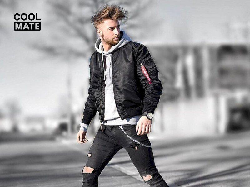 Áo khoác bomber thể hiện phong cách thời trang độc đáo