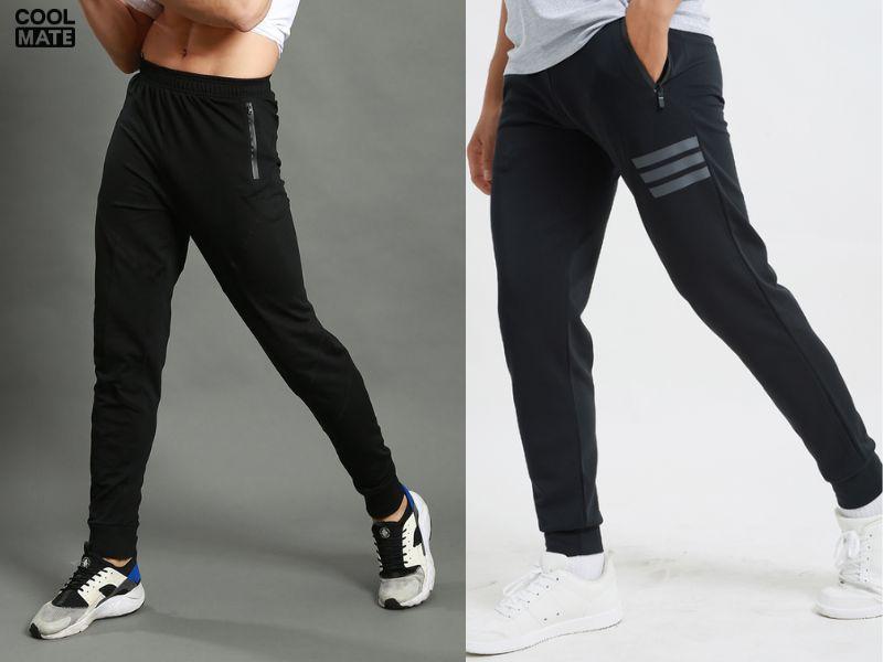 Áo thun dài tay và quần jogger là bộ trang phục lý tưởng cho mùa đông