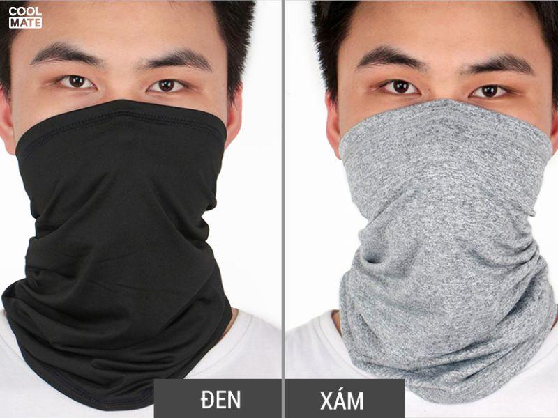 Khăn đa năng được làm từ chất liệu thấm hút mồ hôi tốt, giúp giữ cho vùng mặt và cổ luôn khô thoáng, đặc biệt trong những ngày nắng nóng