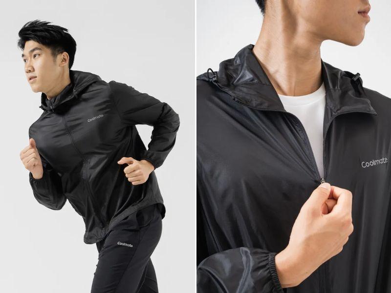 Vải Wicking được ứng dụng trong sản xuất áo khoác thể thao