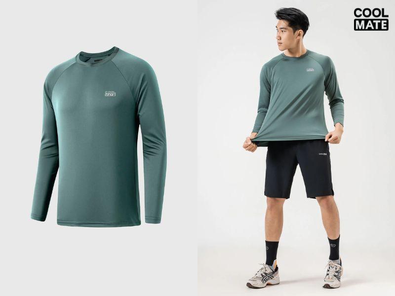 Áo chạy bộ tay dài giữ ấm