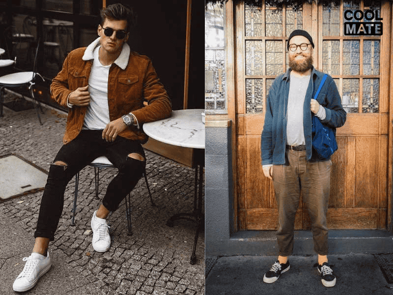 Có thể lựa chọn những chiếc áo khoác oversize