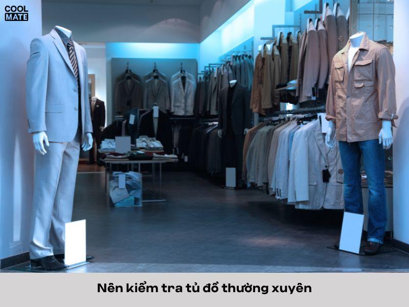 Sắp xếp tủ đồ ngăn nắp