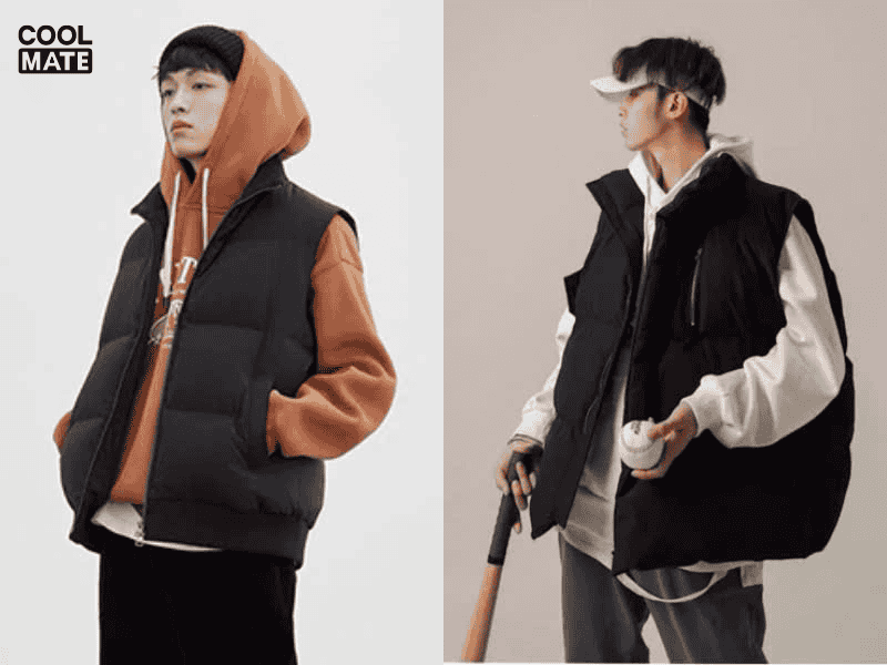 Cách phối áo hoodie nam